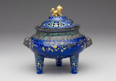 图片[2]-Gilded champleve incense burner, Qing dynasty (1644-1911).-China Archive